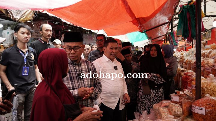 Pasar di Kota Bukittinggi Minim Fasilitas, Paslon Ramlan-Ibnu Berkomitmen Memperbaiki 