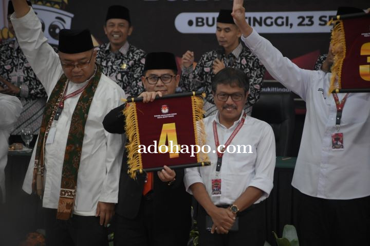 Paslon Ramlan-Ibnu Mendapat Nomor Urut 4